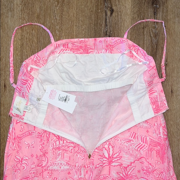 NWT originally $248 Lilly Pulitzer Rosalie Linen Maxi Dress Pennys Playground 2 - Picture 12 of 16
